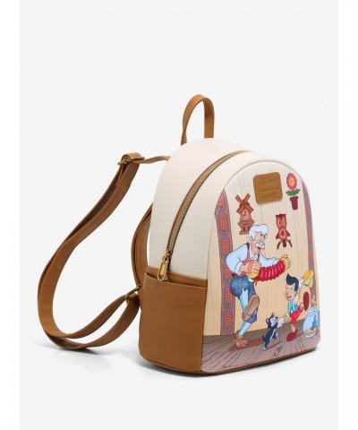 Loungefly Disney Pinocchio Dancing Mini Backpack $17.19 Backpacks