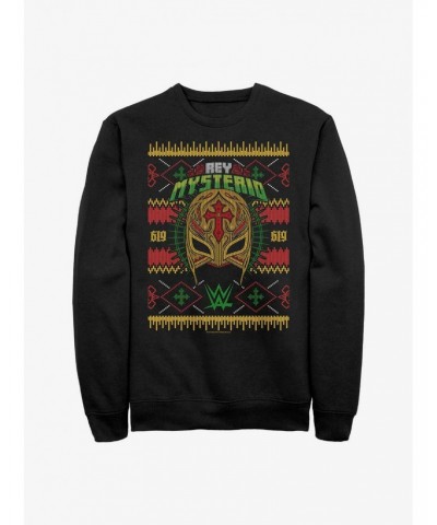 WWE Rey Mysterio Ugly Christmas Sweatshirt $14.76 Sweatshirts