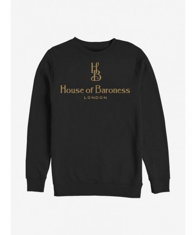 Disney Cruella House Of Baroness London Crew Sweatshirt $13.28 Sweatshirts