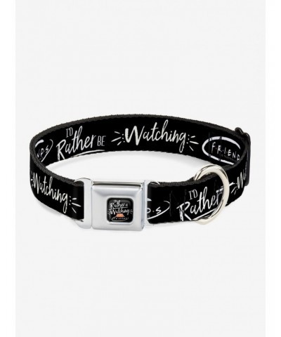 Friends The Television Series Logo Seatbelt Buckle Dog Collar $8.47 Pet Collars