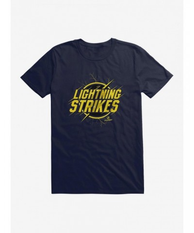 DC Comics The Flash Lightning Strikes T-Shirt $8.99 T-Shirts