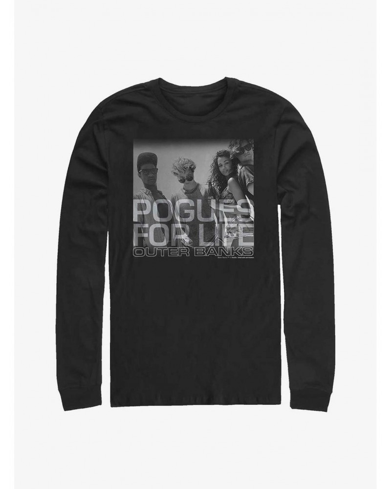 Outer Banks Pogues For Life Long-Sleeve T-Shirt $9.90 T-Shirts