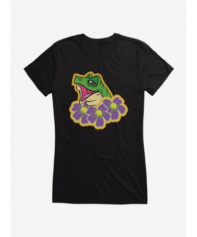 The Land Before Time Spike Flowers Girls T-Shirt $7.37 T-Shirts