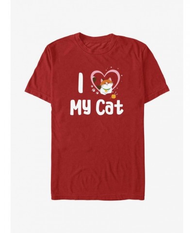 Disney Pixar Big Hero 6 Love My Cat T-Shirt $11.23 T-Shirts