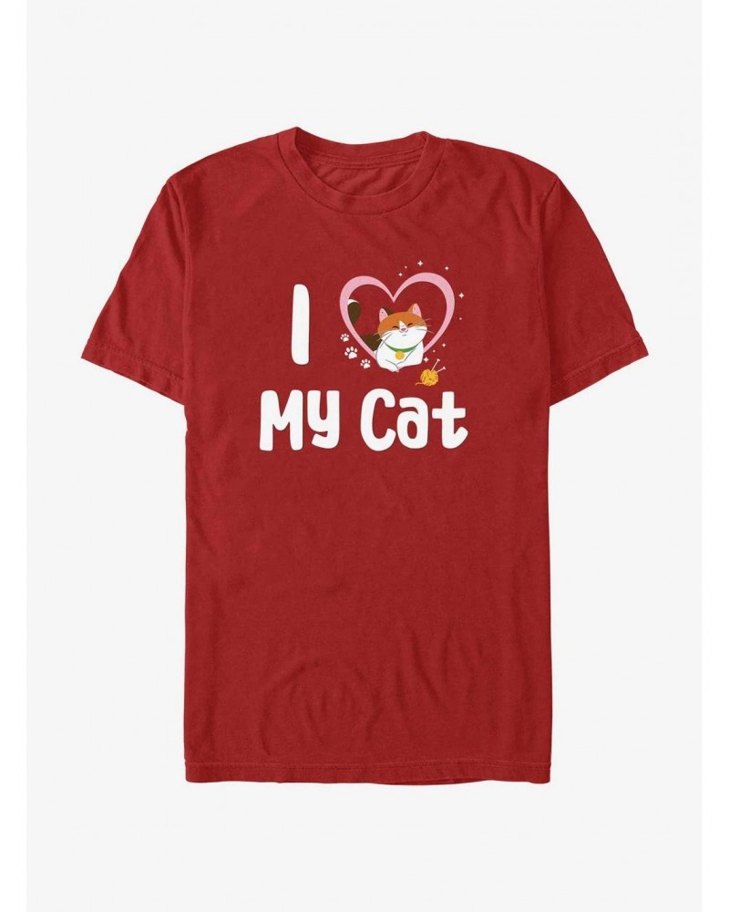 Disney Pixar Big Hero 6 Love My Cat T-Shirt $11.23 T-Shirts