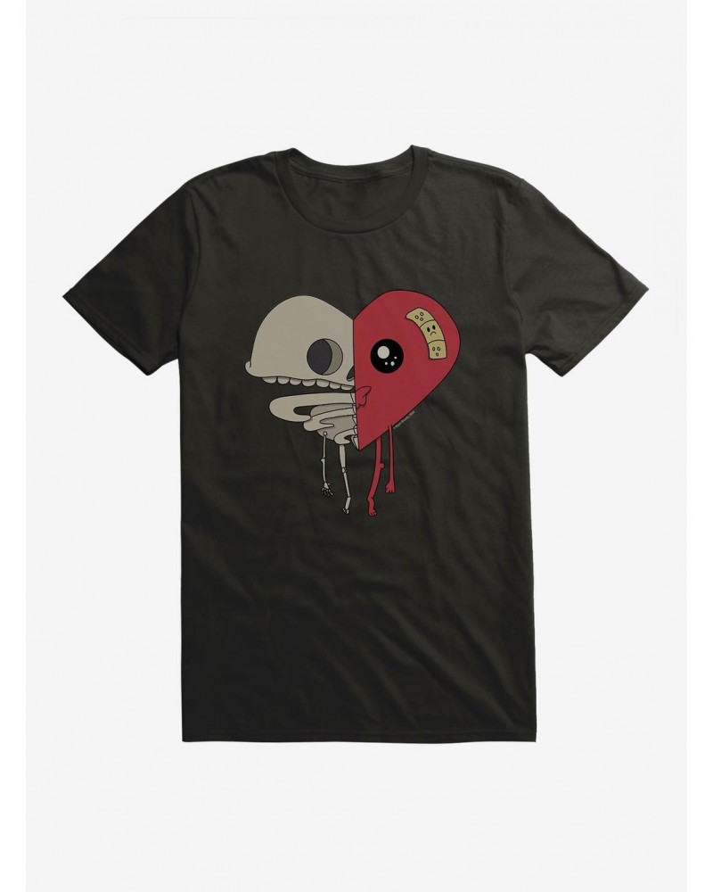 Depressed Monsters Skele-Heart Color T-Shirt By Ryan Brunty $9.32 T-Shirts