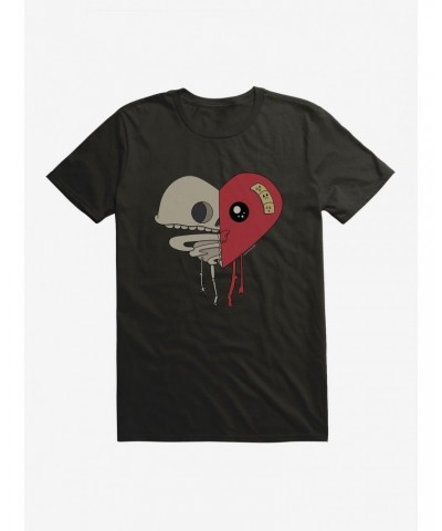 Depressed Monsters Skele-Heart Color T-Shirt By Ryan Brunty $9.32 T-Shirts