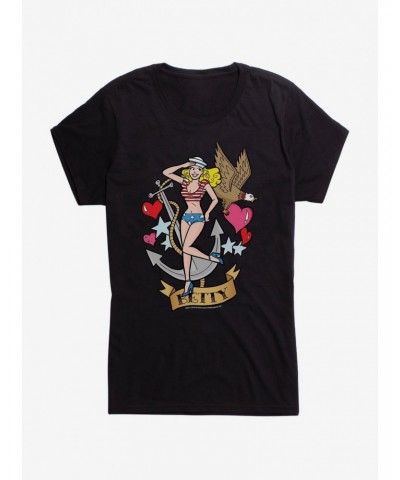 Archie Comics Sailor Betty Girls T-Shirt $7.17 T-Shirts