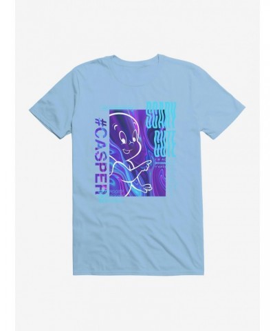 Casper The Friendly Ghost Virtual Raver Scary Cute T-Shirt $8.60 T-Shirts