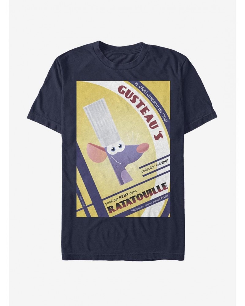 Disney Pixar Ratatouille Gusteaus Et Remy Poster T-Shirt $7.84 T-Shirts