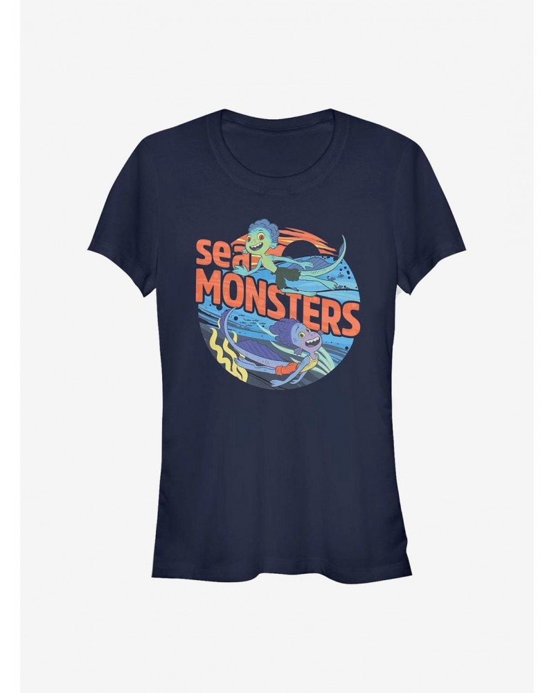 Disney Pixar Luca Sea Monsters Frame Girls T-Shirt $6.37 T-Shirts