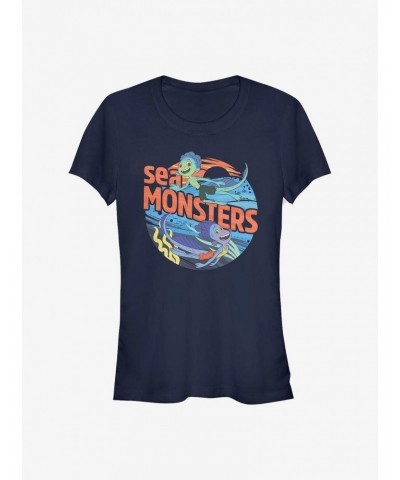 Disney Pixar Luca Sea Monsters Frame Girls T-Shirt $6.37 T-Shirts