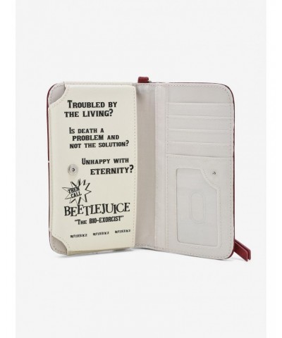 Beetlejuice Handbook For The Recently Deceased Tech Wristlet $7.10 Wristlets