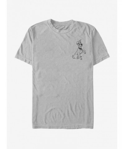 Disney Lady And The Tramp Tramp Vintage Line T-Shirt $7.27 T-Shirts