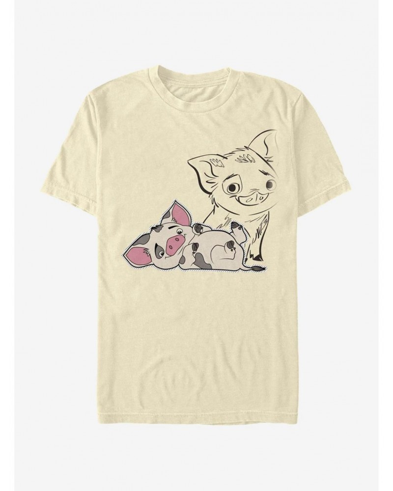 Disney Moana Pua Overlayed T-Shirt $9.37 T-Shirts