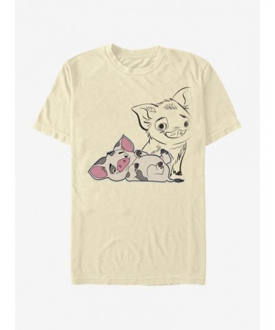 Disney Moana Pua Overlayed T-Shirt $9.37 T-Shirts