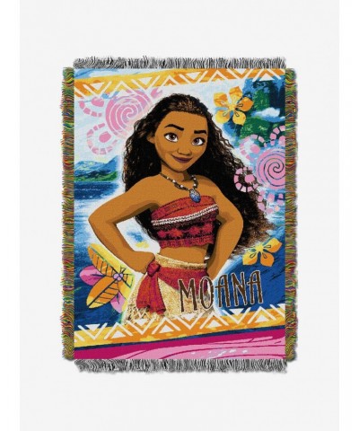 Disney Moana Island Girl Tapestry Throw $18.81 Throws