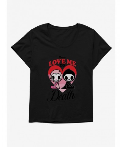 Tokidoki Love Me To Death Girls T-Shirt Plus Size $7.18 T-Shirts