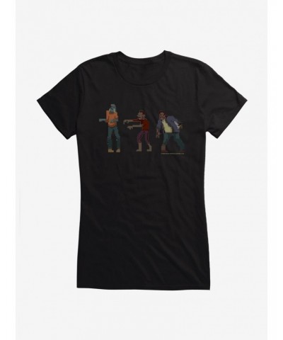 The Last Kids On Earth Zombie 16-Bit Girls T-Shirt $9.16 T-Shirts