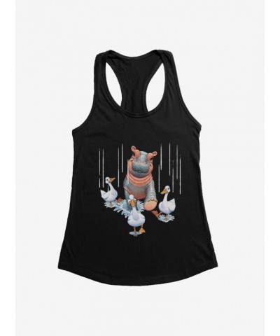 Fiona The Hippo Valentine'S Day Ducks Girls Tank $9.36 Tanks