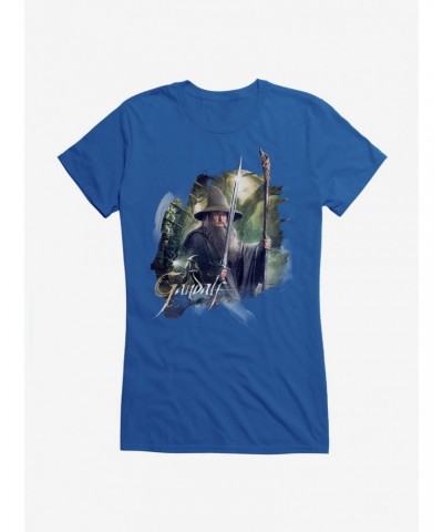 The Hobbit: The Desolation Of Smaug Gandalf Girls T-Shirt $7.17 T-Shirts