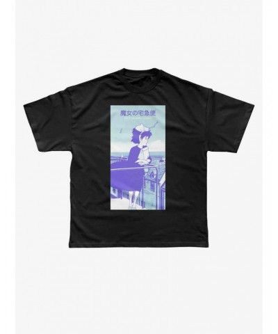 Studio Ghibli Kiki's Delivery Service Lo-Fi Boyfriend Fit Girls T-Shirt $7.97 T-Shirts