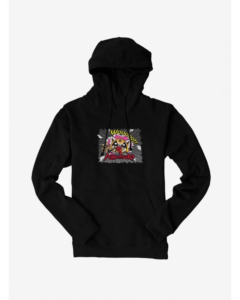 Aggretsuko Dark Breakout Hoodie $12.93 Hoodies