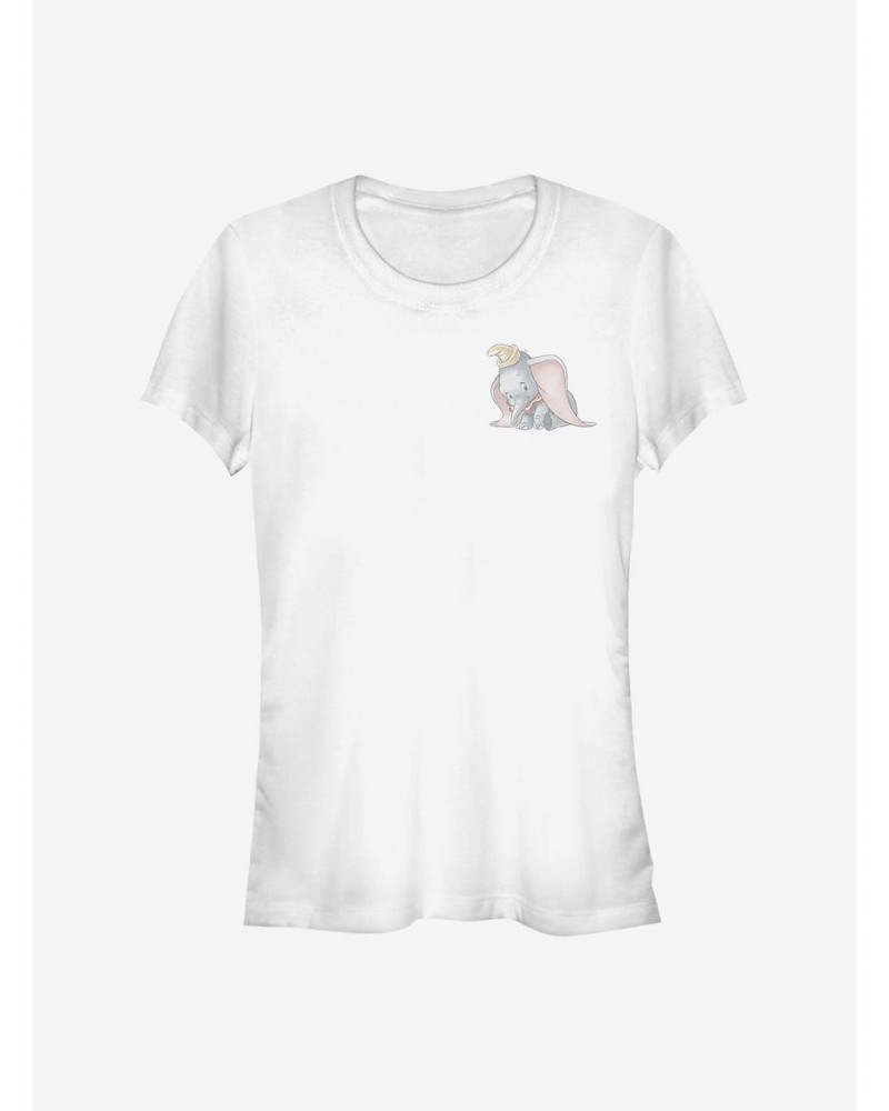 Disney Dumbo Pocket Girls T-Shirt $12.20 T-Shirts