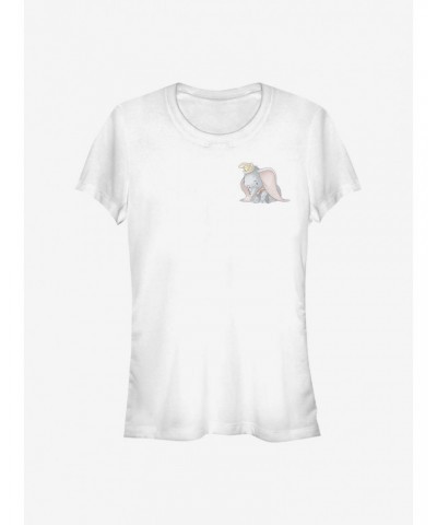 Disney Dumbo Pocket Girls T-Shirt $12.20 T-Shirts