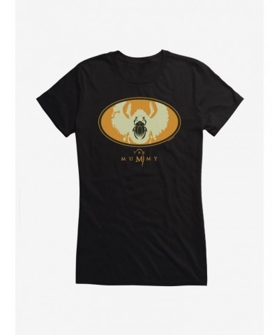 The Mummy Golden Scarab Girls T-Shirt $6.97 T-Shirts