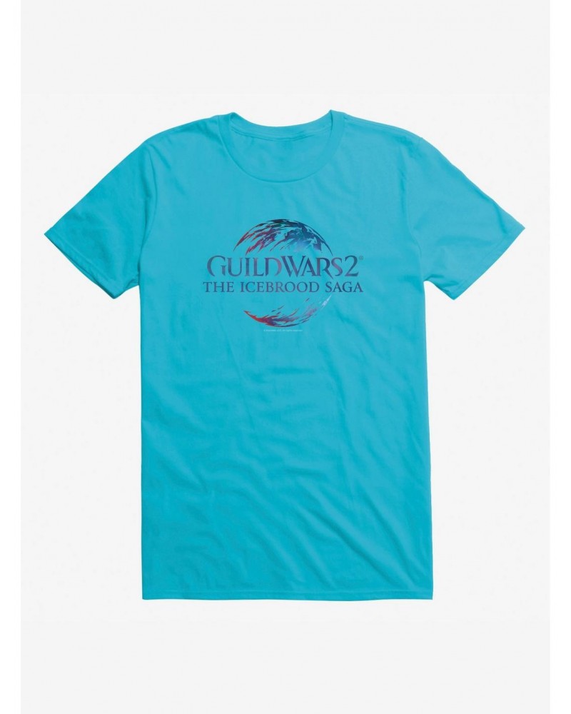 Guild Wars 2 The Icebrood Saga Logo T-Shirt $6.31 T-Shirts