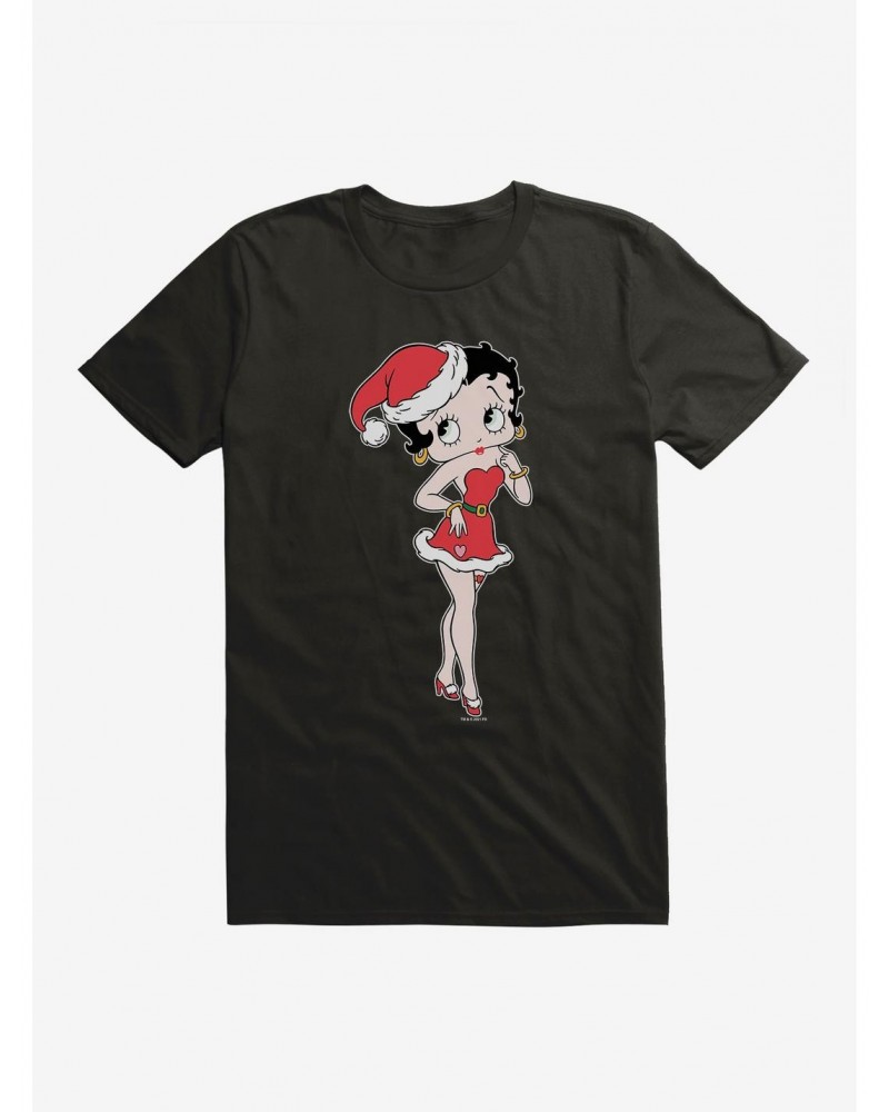 Betty Boop Santa Betty T-Shirt $7.84 T-Shirts