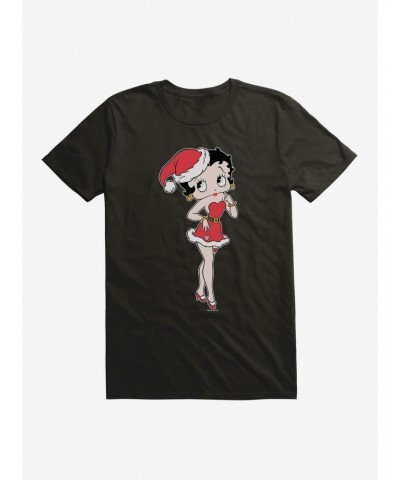 Betty Boop Santa Betty T-Shirt $7.84 T-Shirts