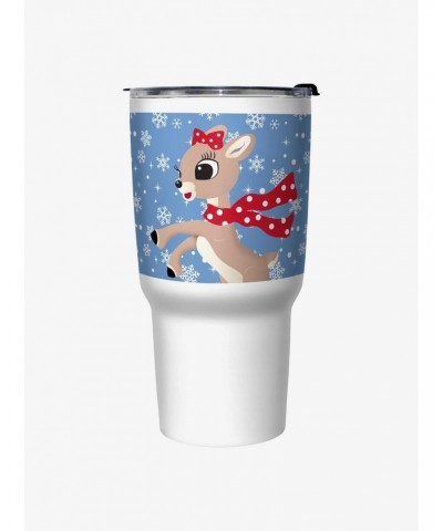 Rudolph The Red-Nosed Reindeer Clarice Travel Mug $11.96 Mugs