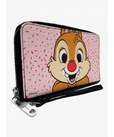 Disney Chip and Dale Dale Smiling Pose Sprinkle Zip Around Wallet $12.91 Wallets