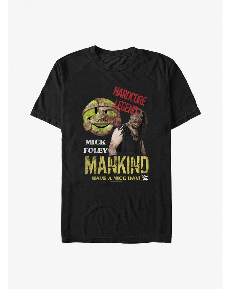 WWE Mick Foley Mankind Hardcore Legend T-Shirt $8.99 T-Shirts