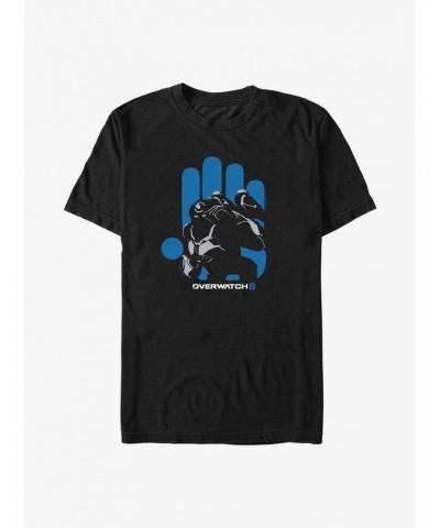 Overwatch 2 Winston Gorilla Hand T-Shirt $6.36 T-Shirts