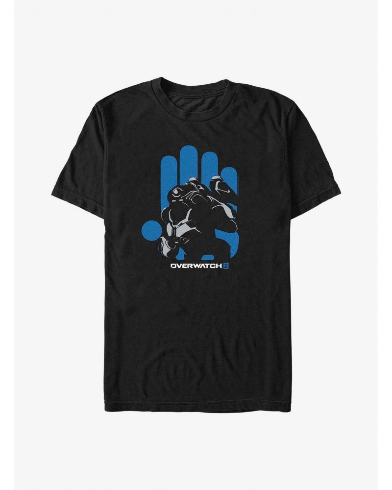 Overwatch 2 Winston Gorilla Hand T-Shirt $6.36 T-Shirts