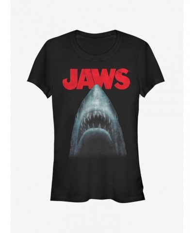 Shark Teeth Poster Girls T-Shirt $6.37 T-Shirts