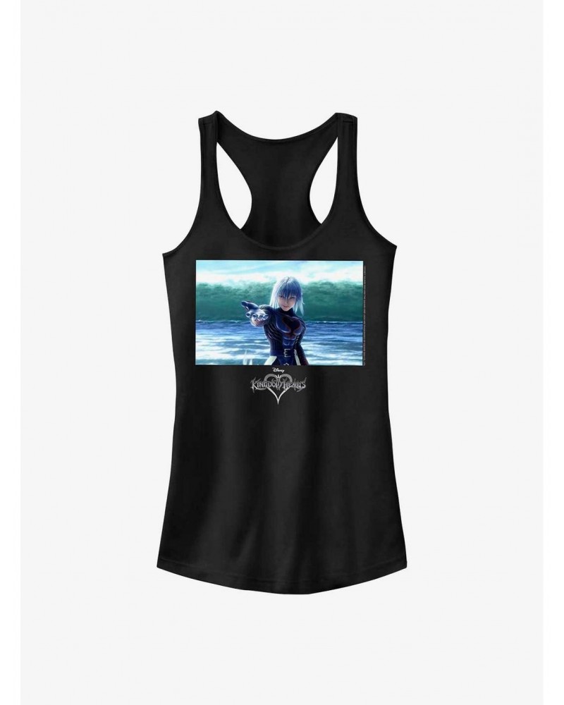 Disney Kingdom Hearts Riku In Water Girls Tank $6.57 Tanks