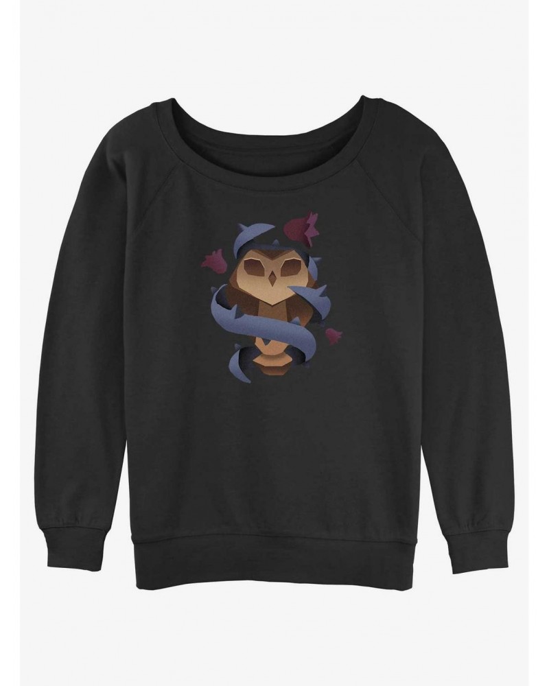 Disney The Owl House Staff Vines Slouchy Sweatshirt $13.28 Sweatshirts